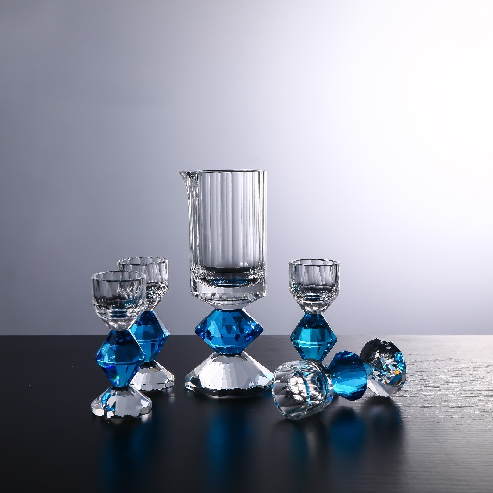权达「钻石」系列藏韵水晶白酒杯